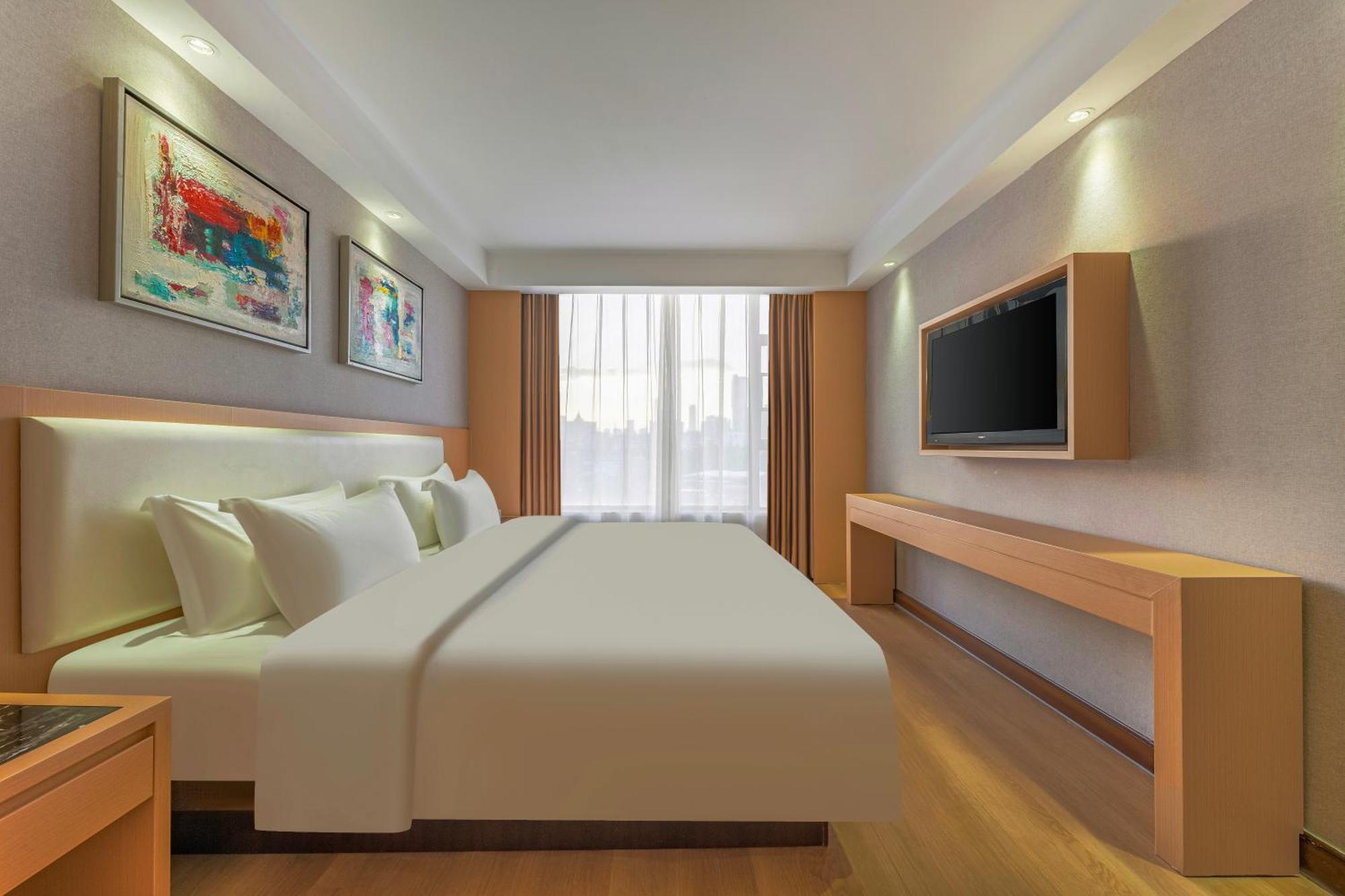 Meihao Mingyue Hotel International Finance City Keyun Road Metro Branch Cantón Exterior foto