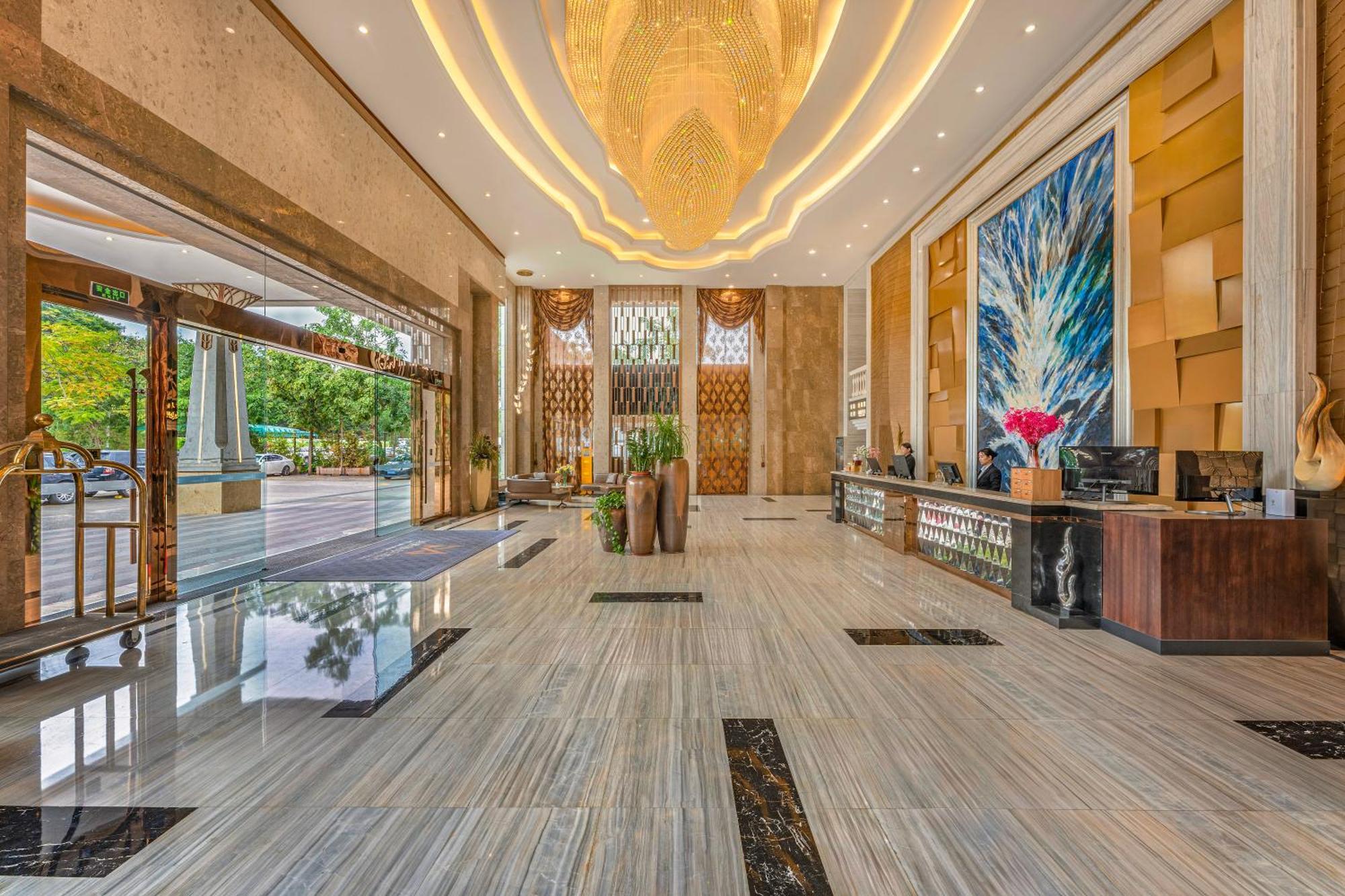 Meihao Mingyue Hotel International Finance City Keyun Road Metro Branch Cantón Exterior foto