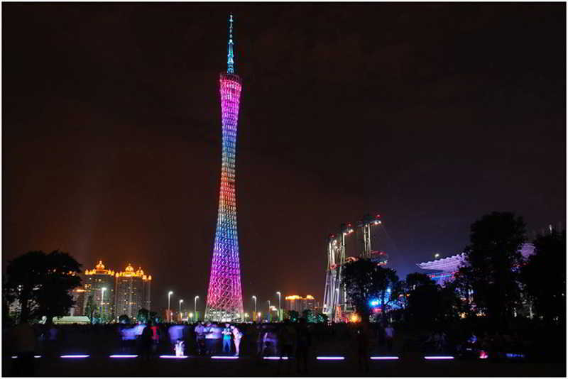 Meihao Mingyue Hotel International Finance City Keyun Road Metro Branch Cantón Exterior foto
