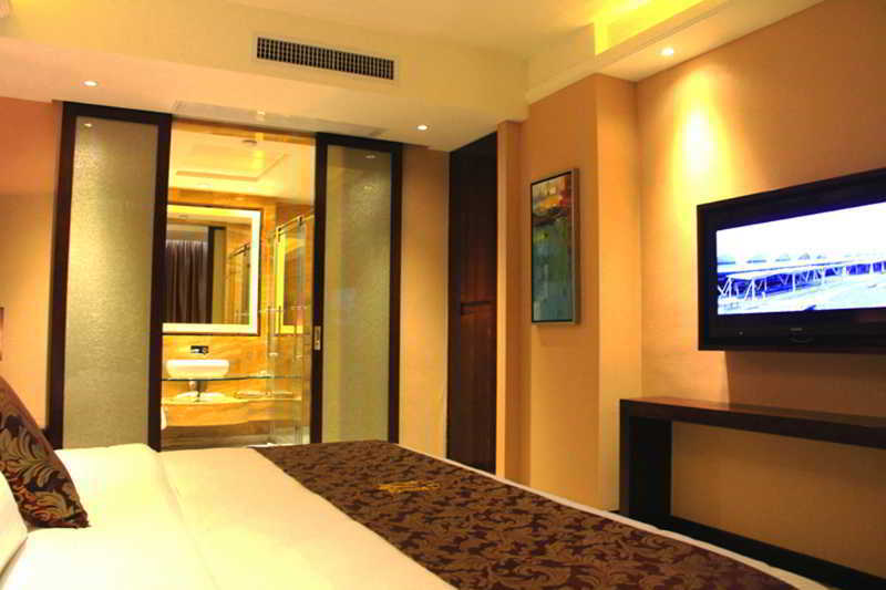 Meihao Mingyue Hotel International Finance City Keyun Road Metro Branch Cantón Exterior foto
