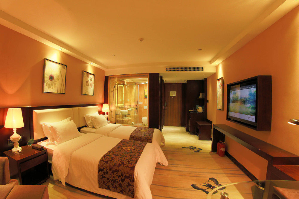 Meihao Mingyue Hotel International Finance City Keyun Road Metro Branch Cantón Exterior foto